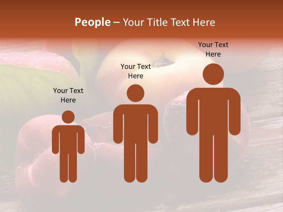 Pessego Persica Nectarina PowerPoint Template