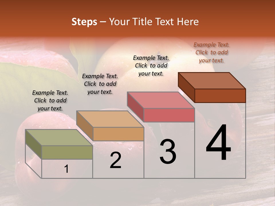 Pessego Persica Nectarina PowerPoint Template