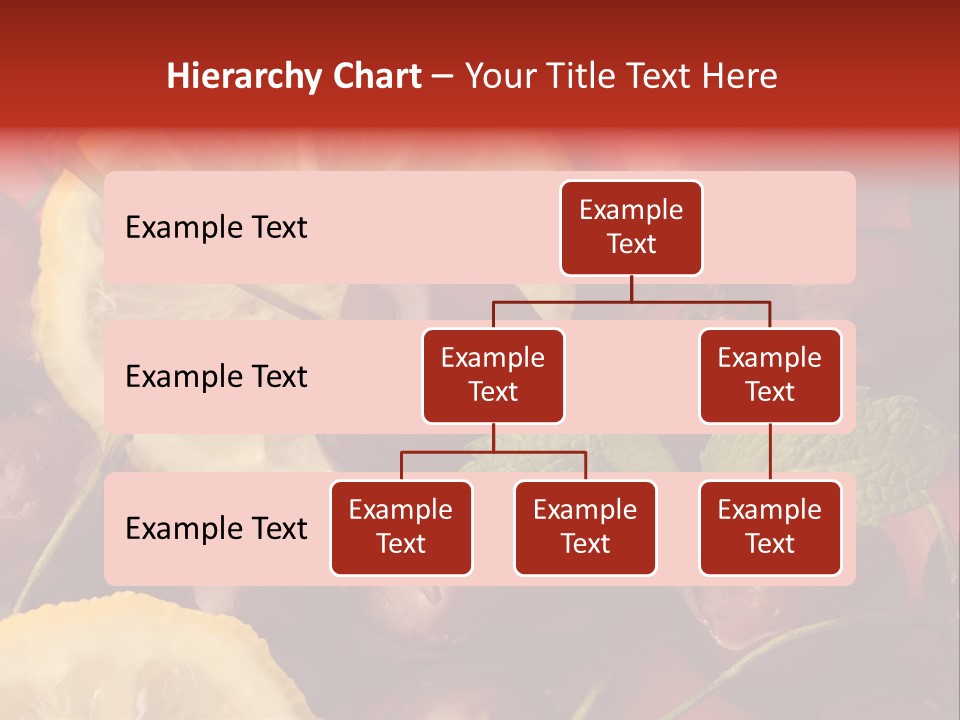 Frutto Amarena Dessert PowerPoint Template