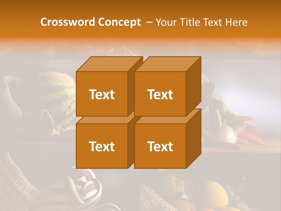 Erbe Carote Tardivo PowerPoint Template
