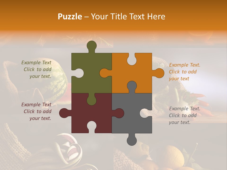 Erbe Carote Tardivo PowerPoint Template