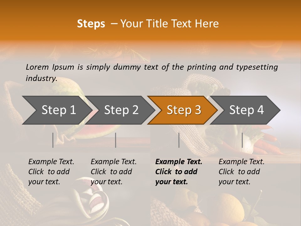 Erbe Carote Tardivo PowerPoint Template