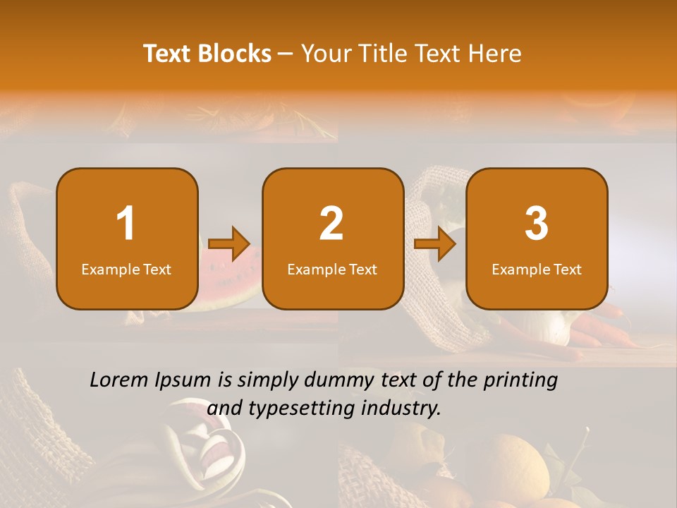 Erbe Carote Tardivo PowerPoint Template