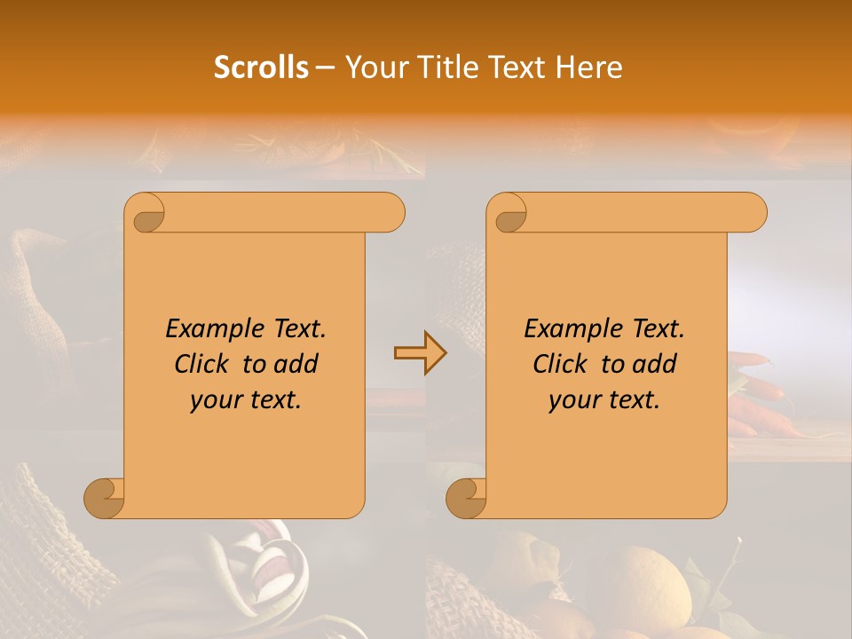 Erbe Carote Tardivo PowerPoint Template