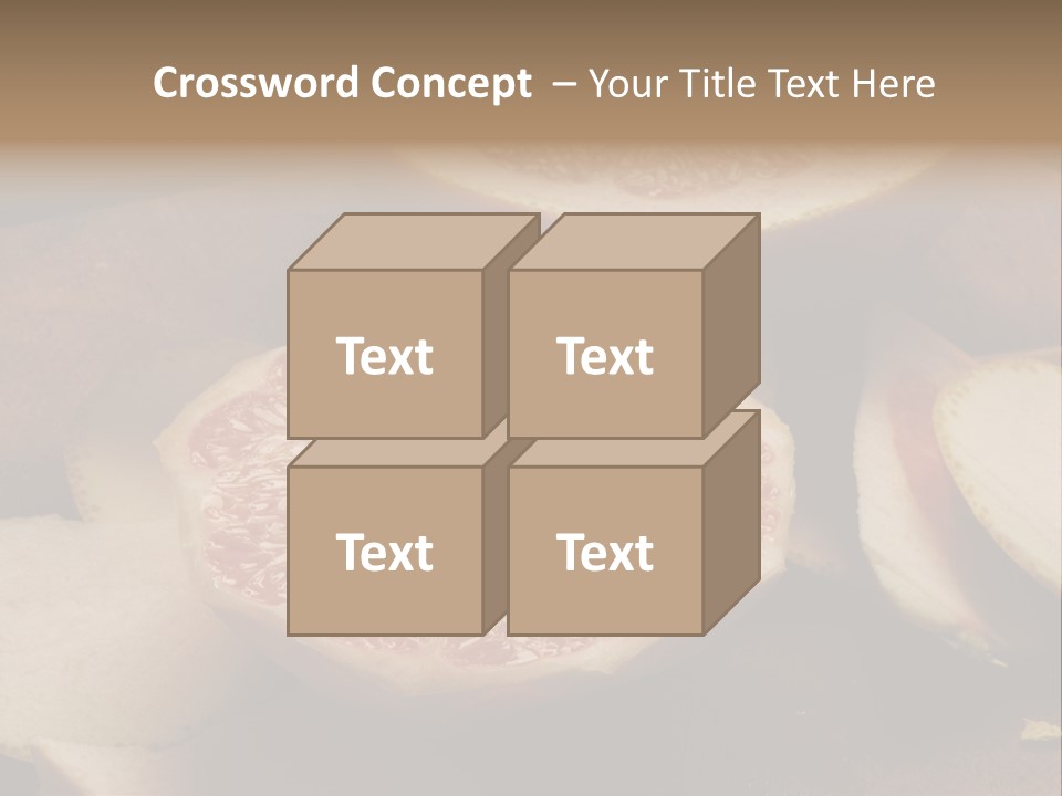 Cuchillo Mandarina Cuchillos PowerPoint Template