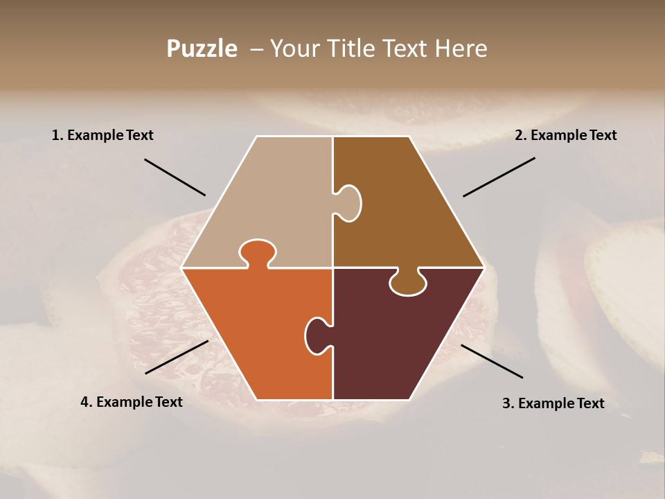 Cuchillo Mandarina Cuchillos PowerPoint Template