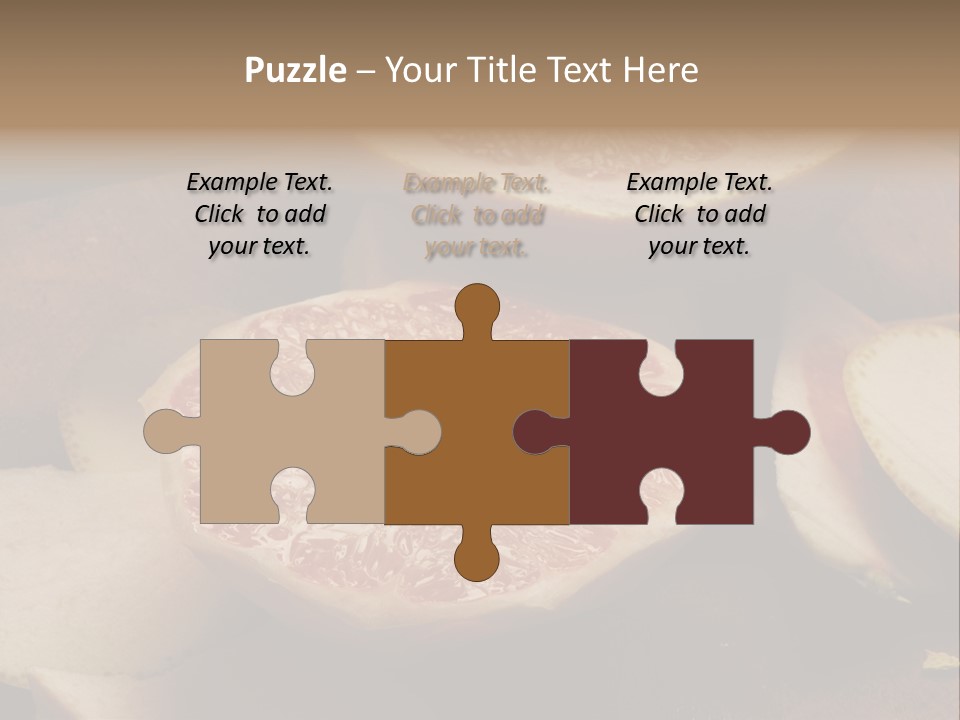 Cuchillo Mandarina Cuchillos PowerPoint Template