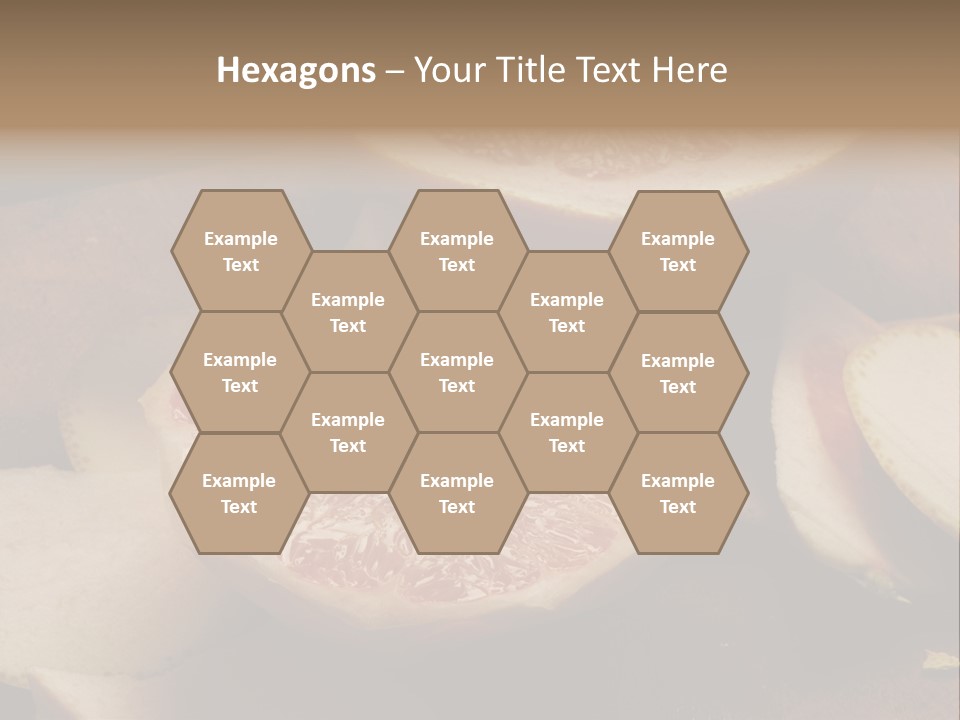 Cuchillo Mandarina Cuchillos PowerPoint Template