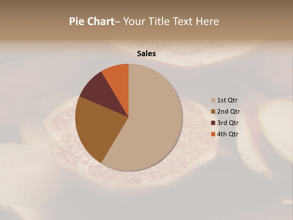 Cuchillo Mandarina Cuchillos PowerPoint Template