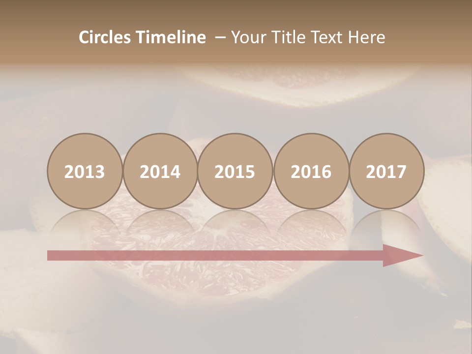 Cuchillo Mandarina Cuchillos PowerPoint Template