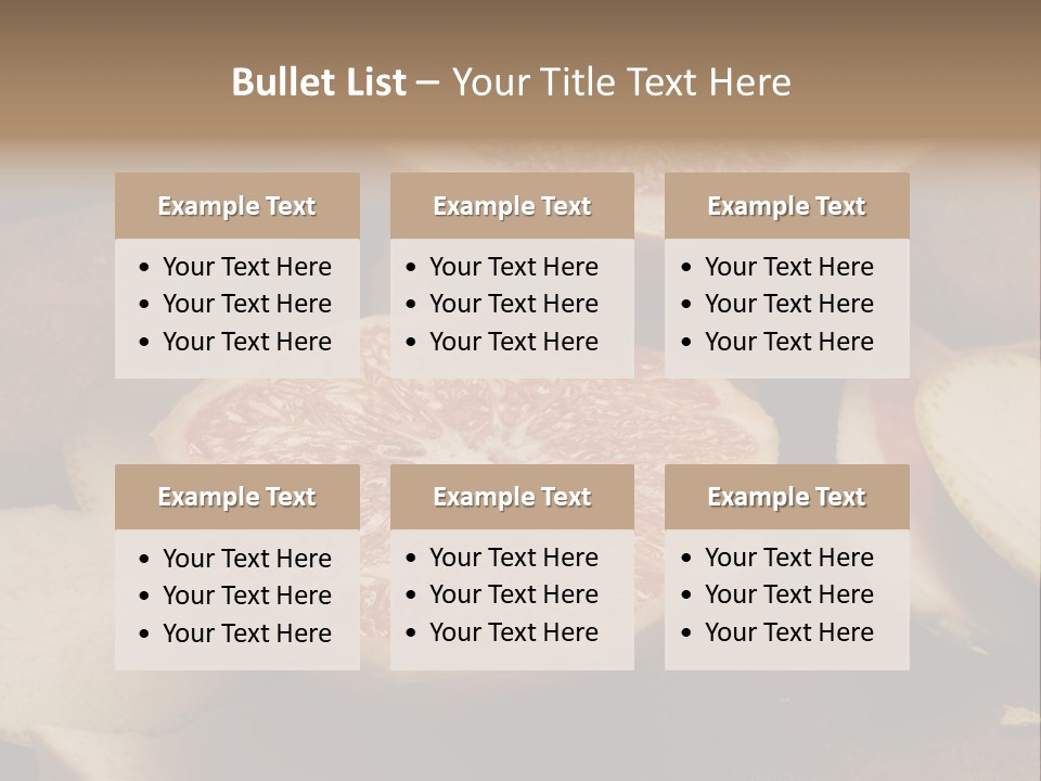 Cuchillo Mandarina Cuchillos PowerPoint Template