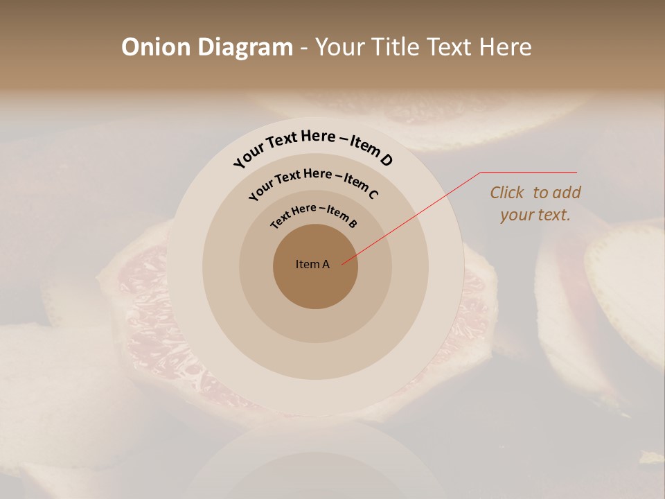 Cuchillo Mandarina Cuchillos PowerPoint Template