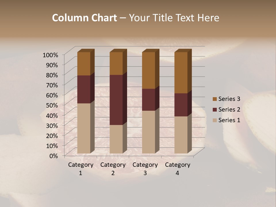 Cuchillo Mandarina Cuchillos PowerPoint Template