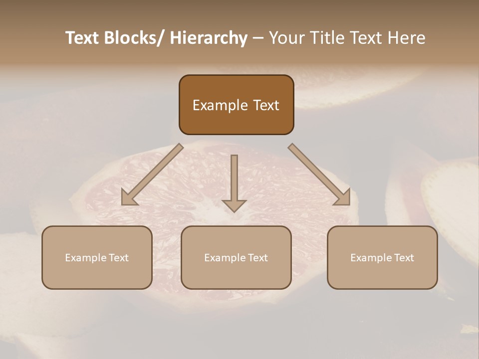 Cuchillo Mandarina Cuchillos PowerPoint Template