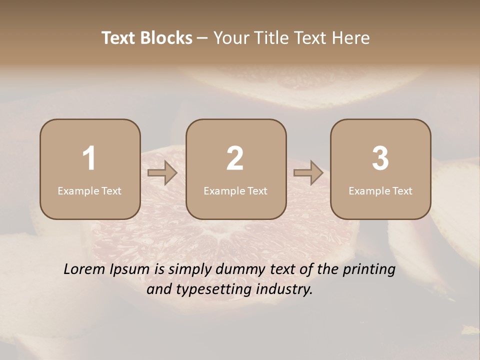 Cuchillo Mandarina Cuchillos PowerPoint Template