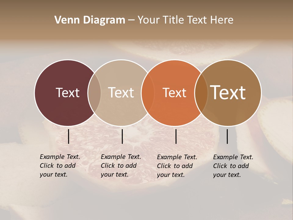 Cuchillo Mandarina Cuchillos PowerPoint Template