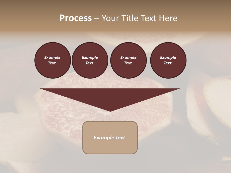 Cuchillo Mandarina Cuchillos PowerPoint Template