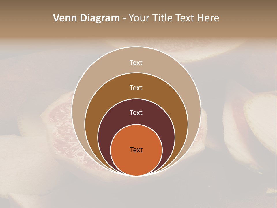 Cuchillo Mandarina Cuchillos PowerPoint Template