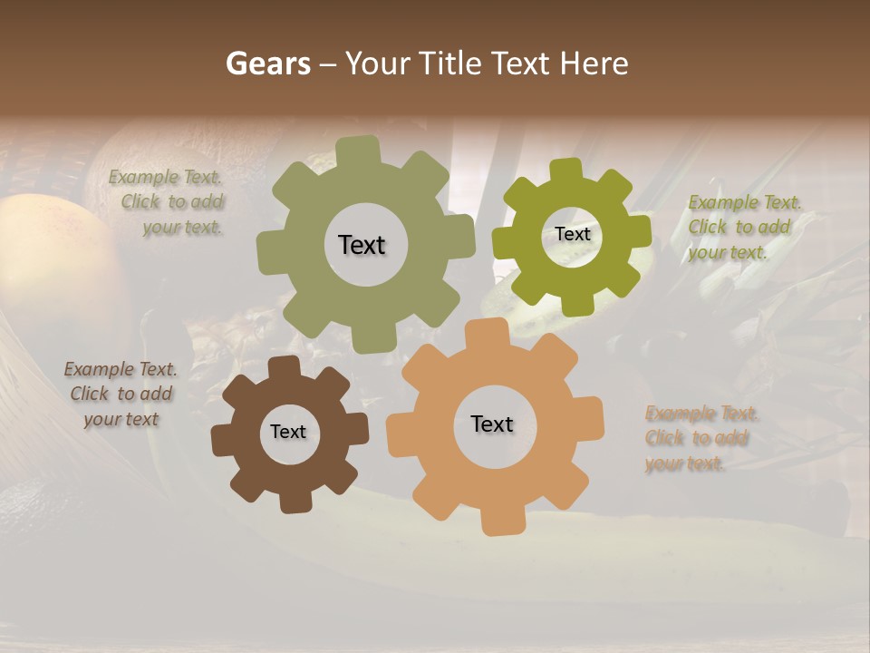 Mango Esotica Verde PowerPoint Template