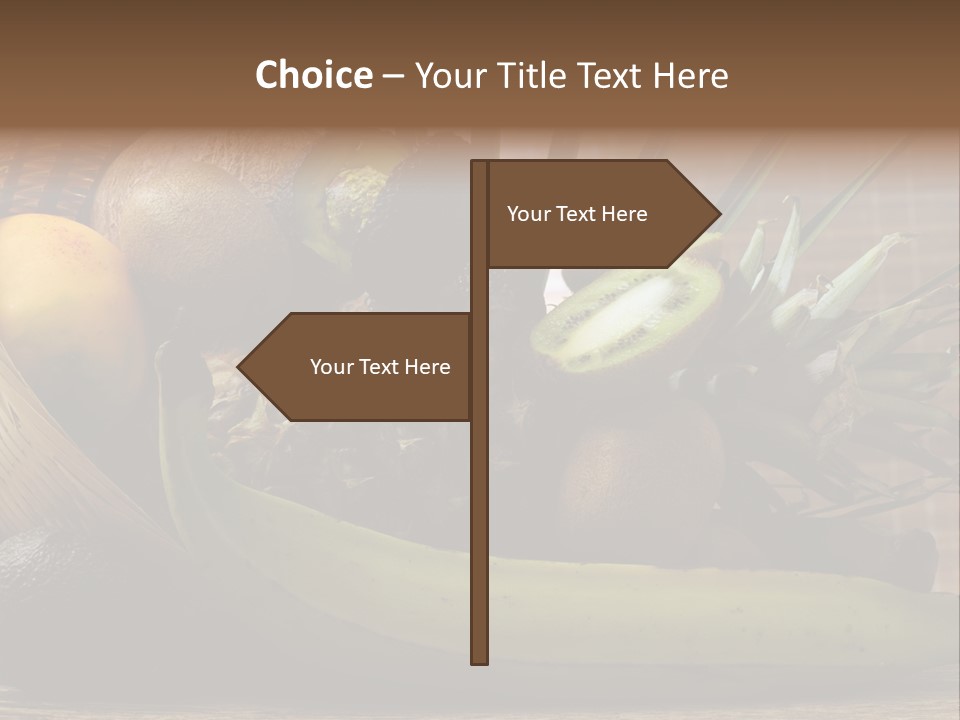 Mango Esotica Verde PowerPoint Template