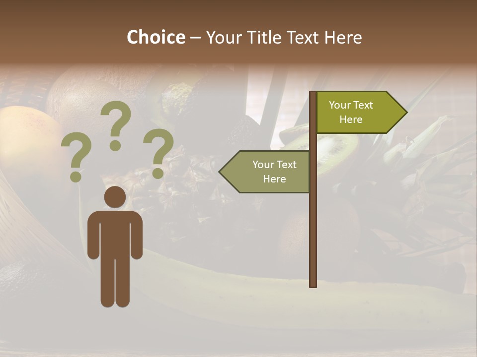Mango Esotica Verde PowerPoint Template