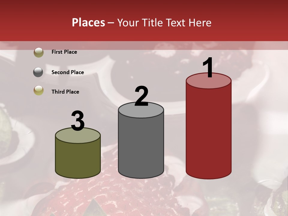 Lavare Fragole Frutti Di Bosco PowerPoint Template