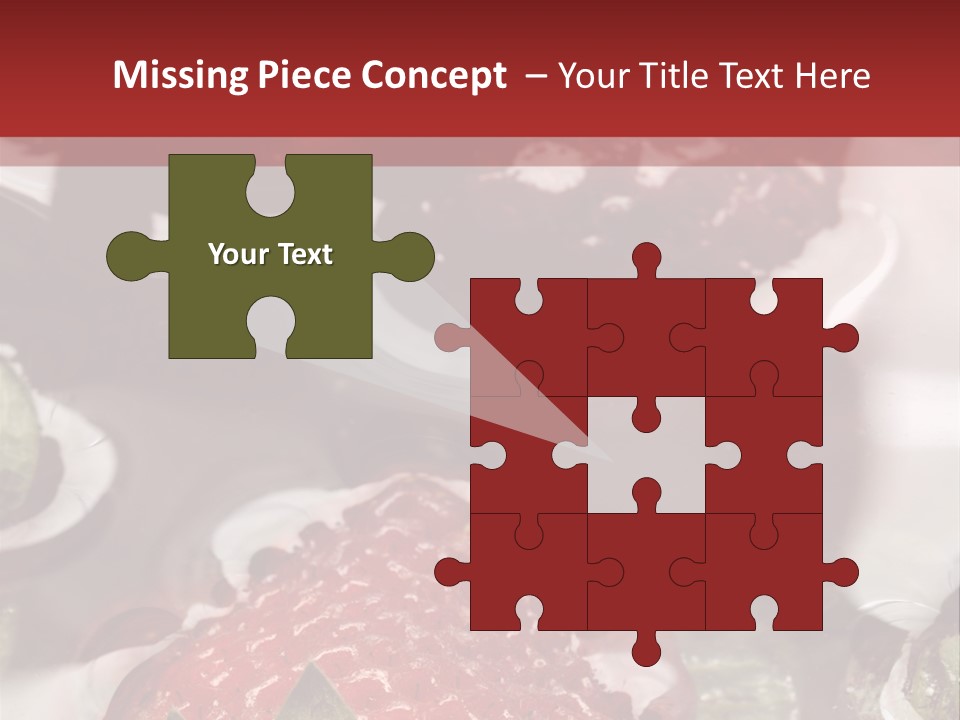 Lavare Fragole Frutti Di Bosco PowerPoint Template