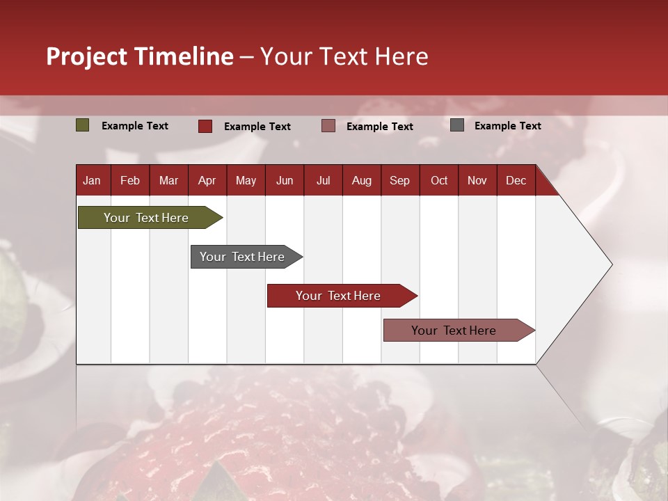 Lavare Fragole Frutti Di Bosco PowerPoint Template