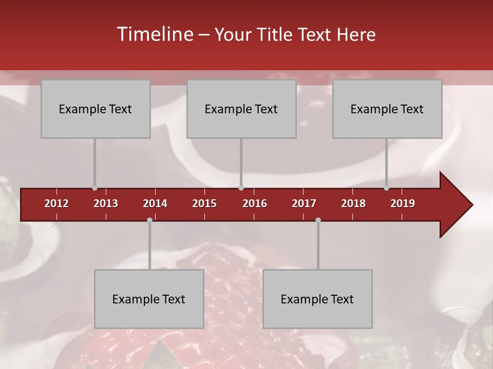 Lavare Fragole Frutti Di Bosco PowerPoint Template
