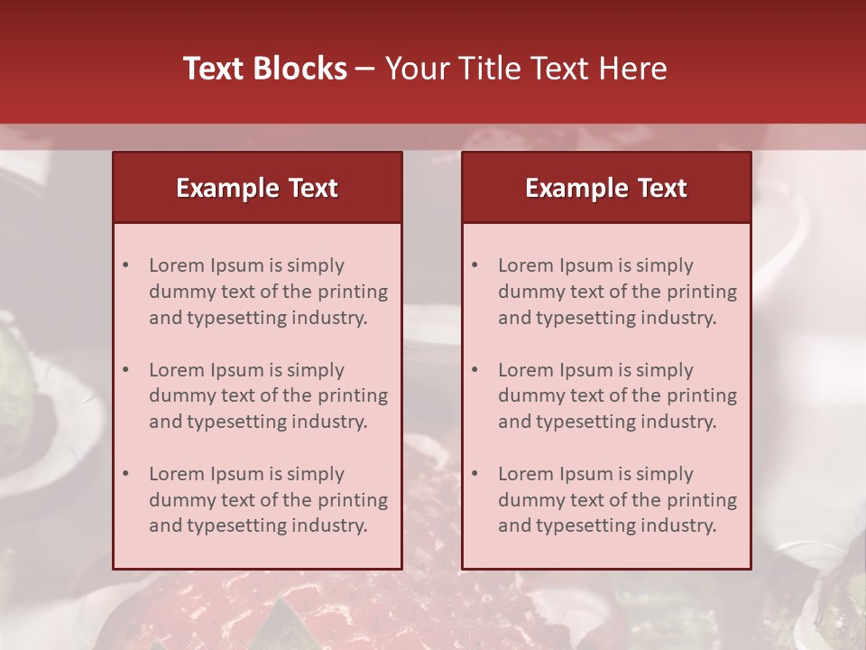 Lavare Fragole Frutti Di Bosco PowerPoint Template