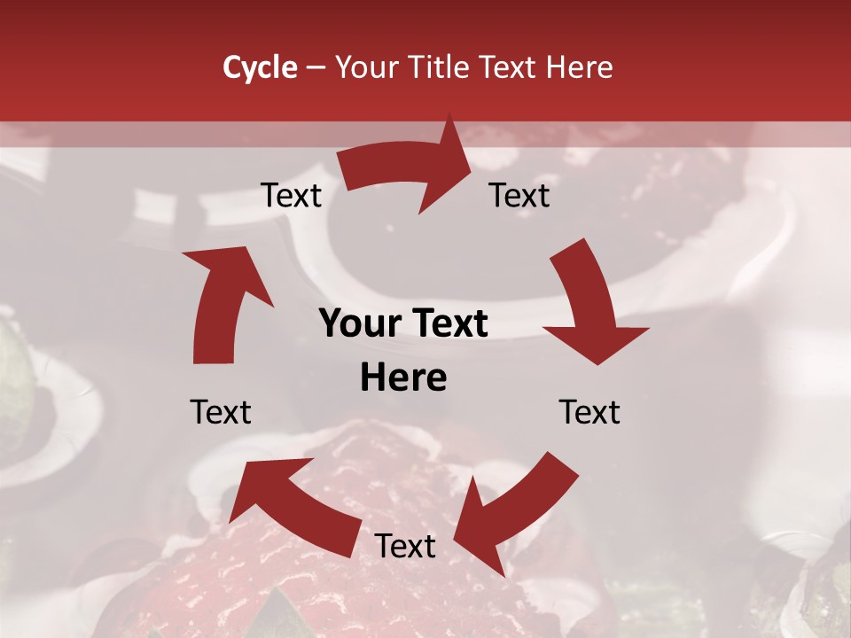 Lavare Fragole Frutti Di Bosco PowerPoint Template