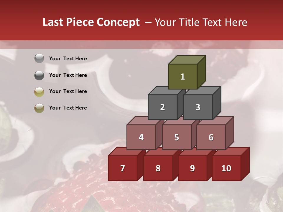 Lavare Fragole Frutti Di Bosco PowerPoint Template