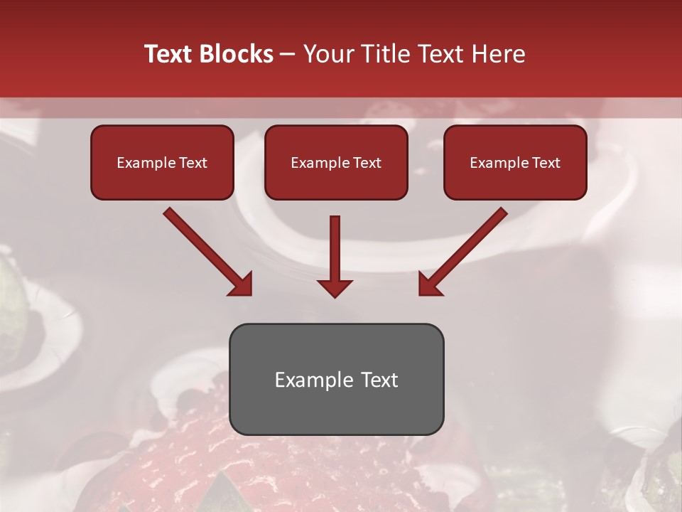 Lavare Fragole Frutti Di Bosco PowerPoint Template