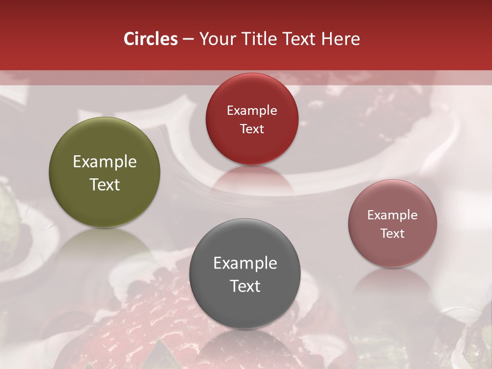 Lavare Fragole Frutti Di Bosco PowerPoint Template