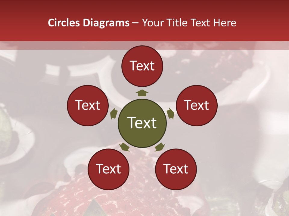 Lavare Fragole Frutti Di Bosco PowerPoint Template