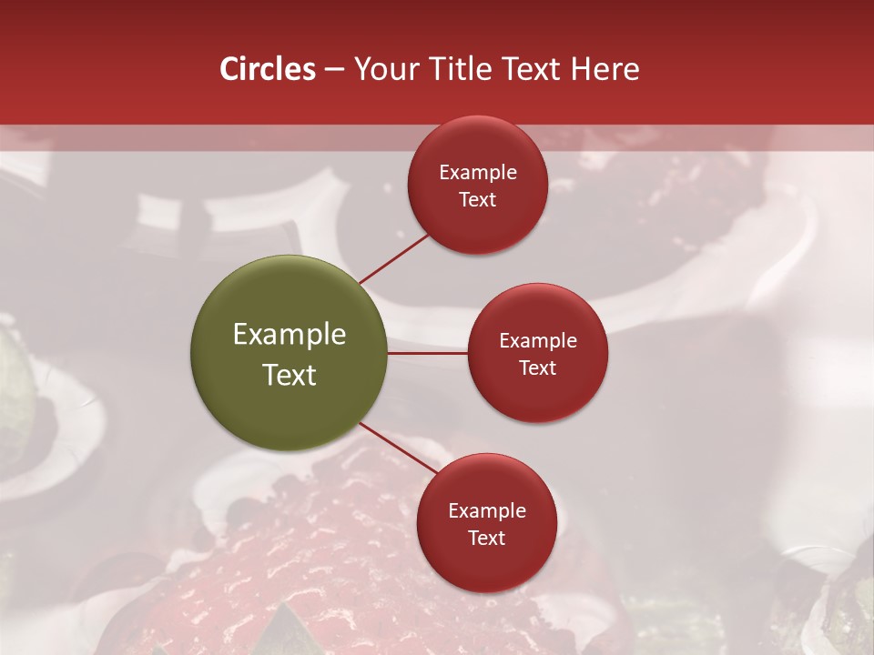 Lavare Fragole Frutti Di Bosco PowerPoint Template