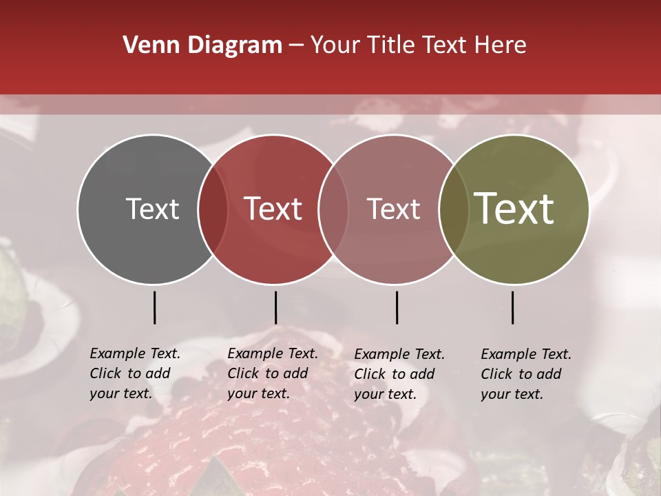 Lavare Fragole Frutti Di Bosco PowerPoint Template