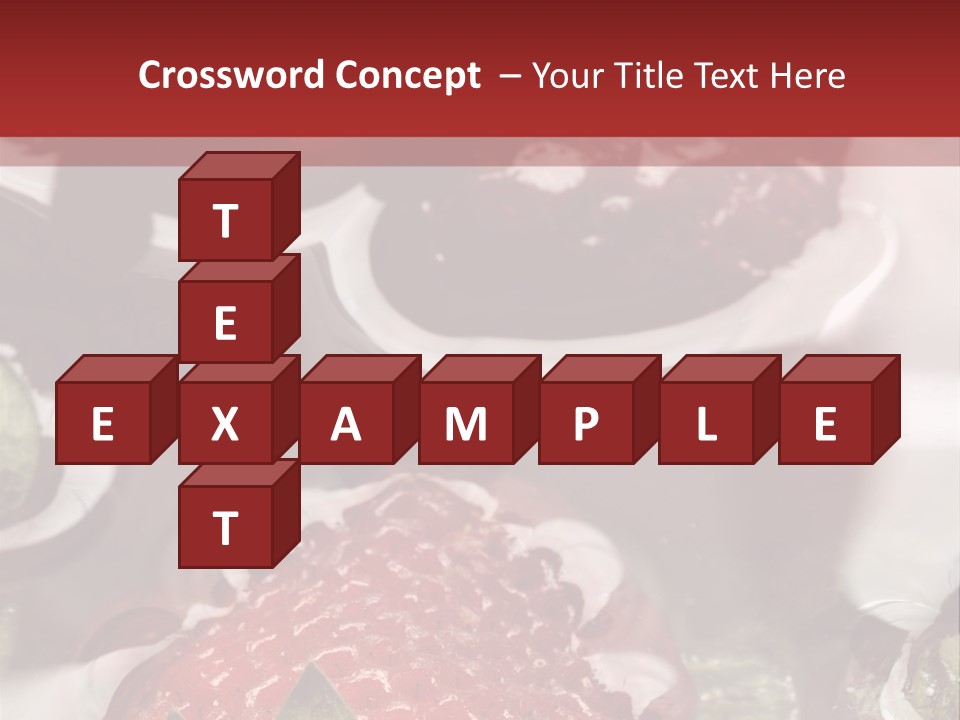 Lavare Fragole Frutti Di Bosco PowerPoint Template