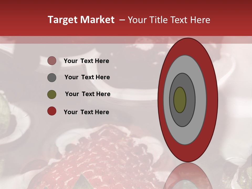 Lavare Fragole Frutti Di Bosco PowerPoint Template