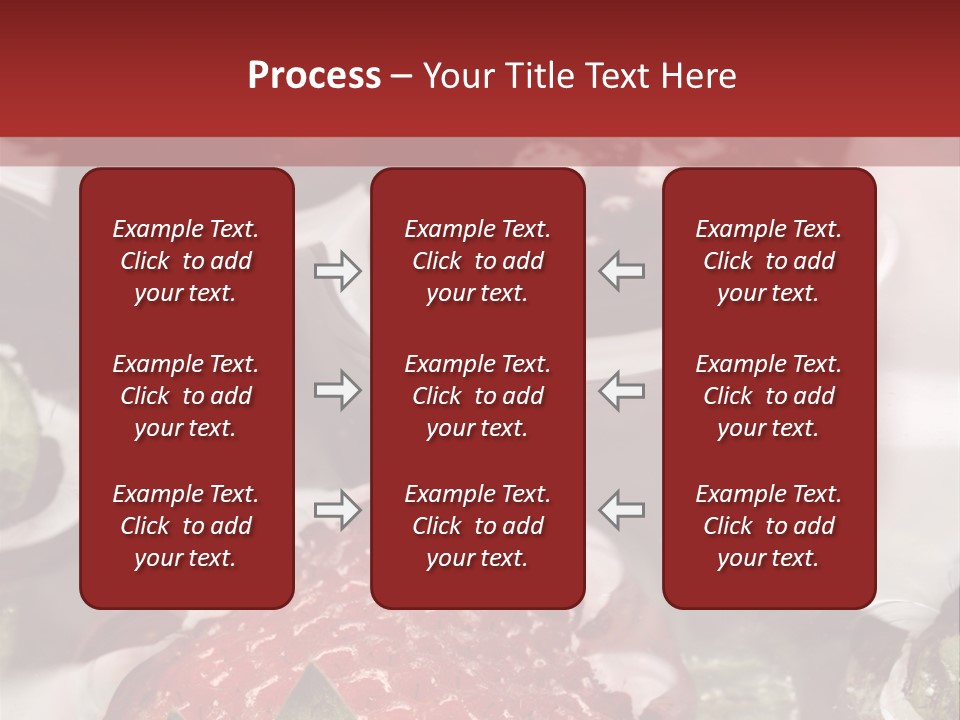 Lavare Fragole Frutti Di Bosco PowerPoint Template
