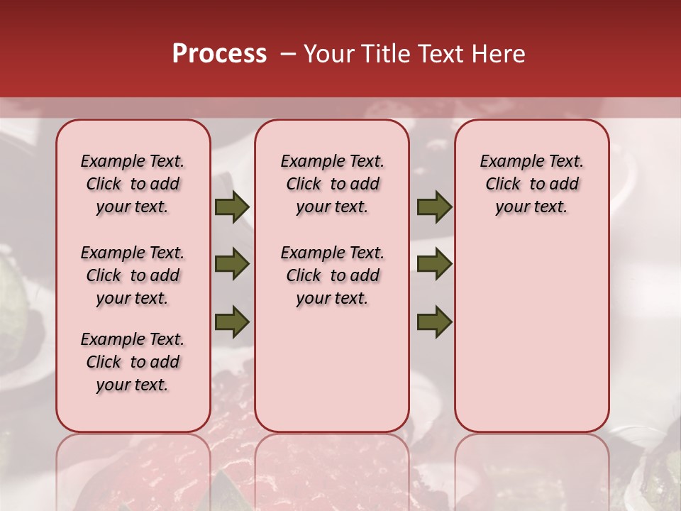 Lavare Fragole Frutti Di Bosco PowerPoint Template