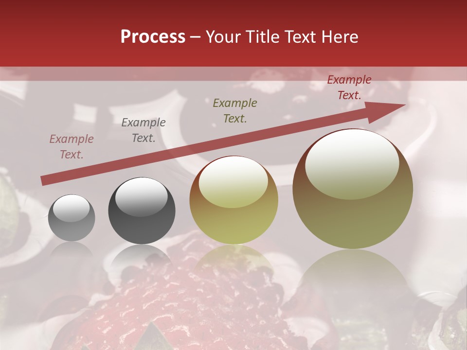 Lavare Fragole Frutti Di Bosco PowerPoint Template