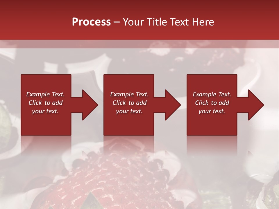 Lavare Fragole Frutti Di Bosco PowerPoint Template