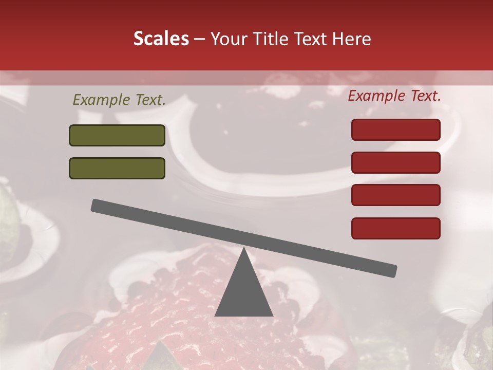 Lavare Fragole Frutti Di Bosco PowerPoint Template