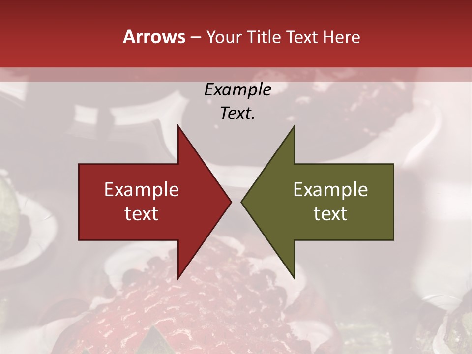 Lavare Fragole Frutti Di Bosco PowerPoint Template