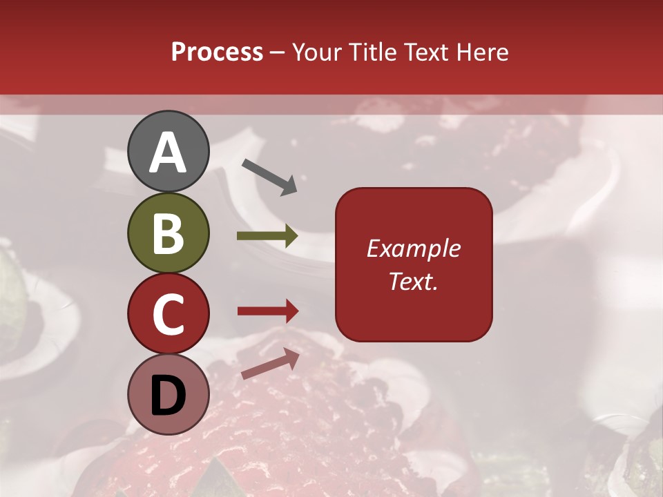 Lavare Fragole Frutti Di Bosco PowerPoint Template