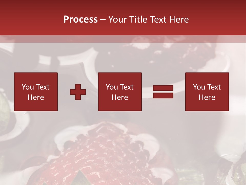 Lavare Fragole Frutti Di Bosco PowerPoint Template