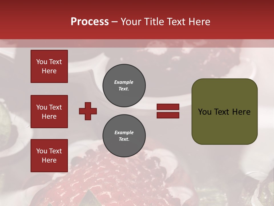 Lavare Fragole Frutti Di Bosco PowerPoint Template