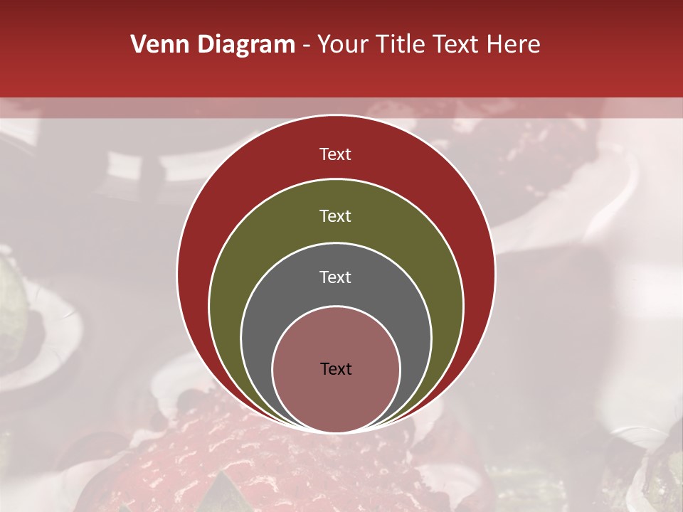 Lavare Fragole Frutti Di Bosco PowerPoint Template