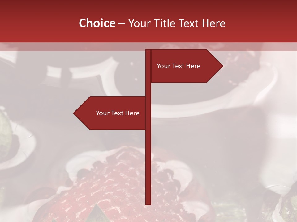 Lavare Fragole Frutti Di Bosco PowerPoint Template